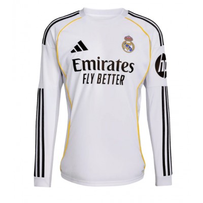 Maglie da calcio Real Madrid Prima Maglia 2025-26 Manica Lunga Maglie da calcio Real Madrid Prima Maglia 2025-26 Manica Lunga